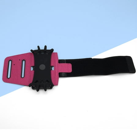 Pretyzoom Mobile Phone Armband for Running Mobile Phone Arm Holder Pink 1Pcs