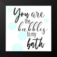 thumbnail image 2 of CAD Designs 15x15 Black Modern Framed Museum Art Print Titled - Bubble Bath, 2 of 5