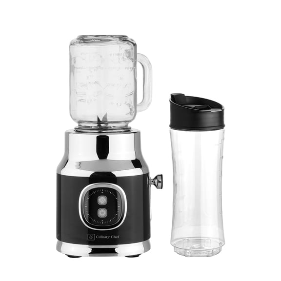 CULINARY CHEF 300-Watt Retro Smoothie Maker - Black