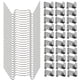 thumbnail image 1 of 100stVäxthusklämmorförglasRostfrittstålVäxthusfönsterfästenKlämmorförväxthusglasklämmor, 1 of 5