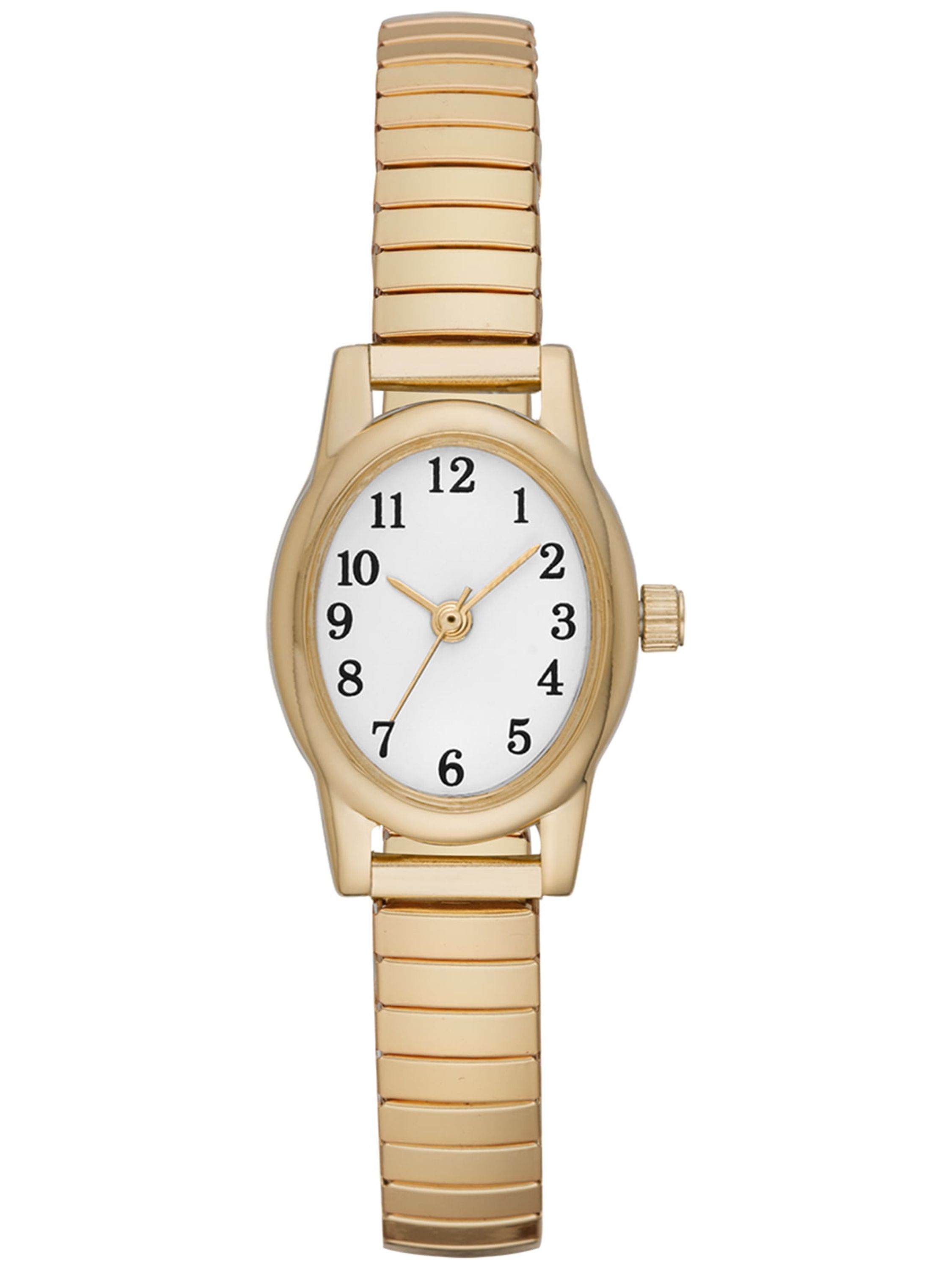 Time and Tru Women's Oval Gold Tone Watch photo 1