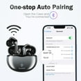 Wireless Gaming Earbuds with Mic Touch Control, VR Bluetooth Gaming Headset with Dual Mode