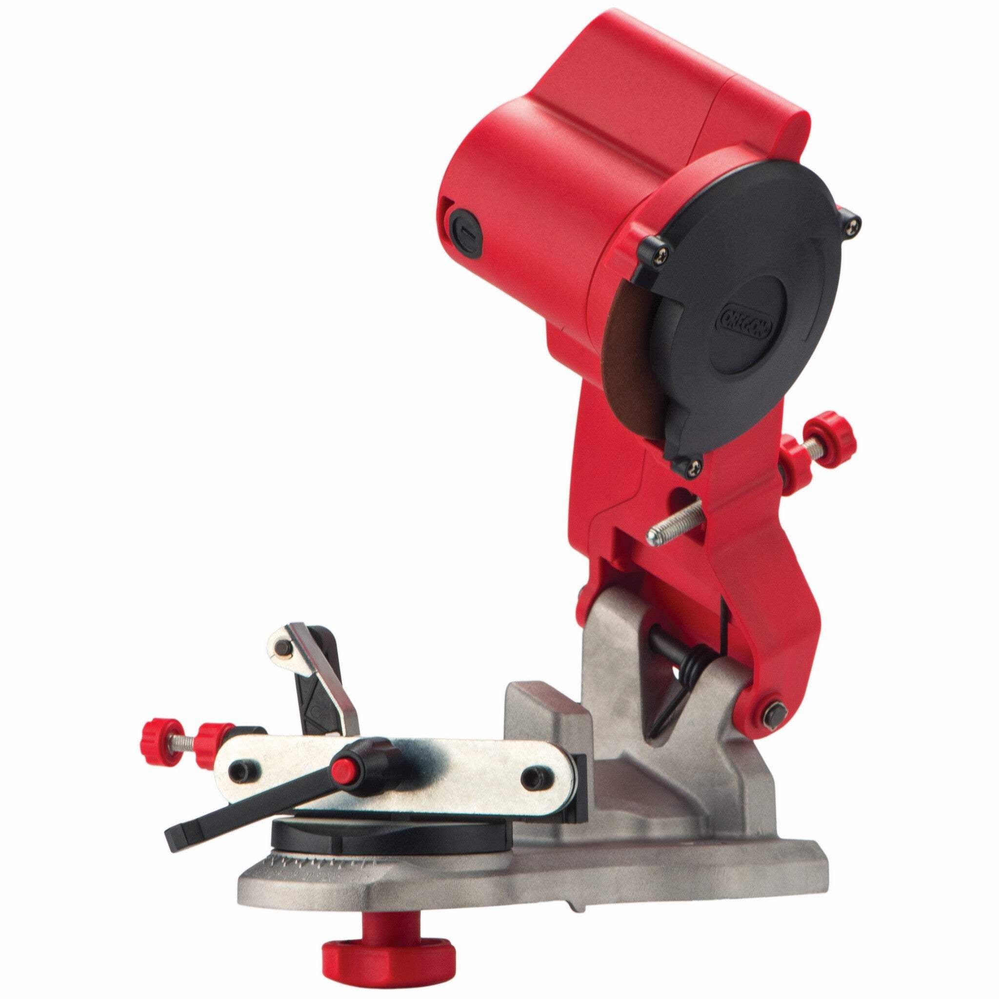 Oregon Mini Bench Grinder with Two Grinding Wheels, 120V
