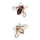 thumbnail image 1 of 2 Unids / Set Retro Delicado Broche De Cristal Rhinestone Broches Para Hombres De s 3..0 Cm / 1.38 Pulgadas Zulema Broches de abeja para mujer, 1 of 8