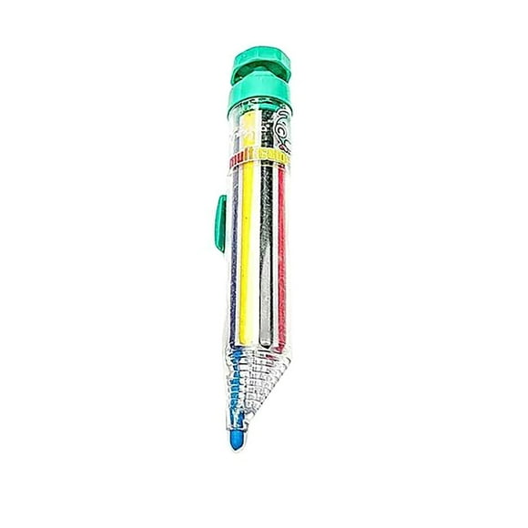 pdqouc Craie de Cire de Peinture Rotatif Changeable Plastique Créatif Enfants 8 Couleurs sur Type Craies de Cire Multicolores Fournitures Scolaires pour Collège École Fournitures de Bureau Fournitures de Classe Papeterie