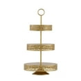 thumbnail image 6 of Efavormart 23" Tall GOLD 3-Tier Metal Reversible Dessert Cupcake Stand For Wedding Decoration Event, 6 of 10