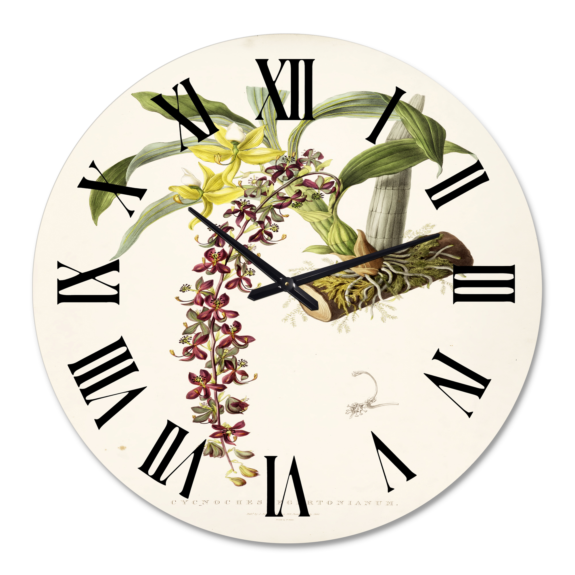 Designart 1 in Quartz Traditional Wall Clock