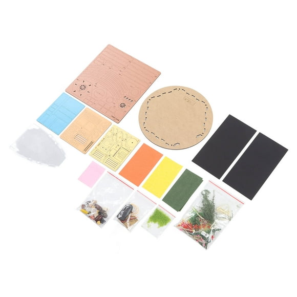 Tiny House Kit, Play With Creativity 1:24 Miniature House Kit For Cafe
