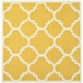 thumbnail image 3 of SAFAVIEH Cambridge Justine Geometric Quatrefoil Wool Area Rug, Gold/Ivory, 9' x 12', 3 of 10