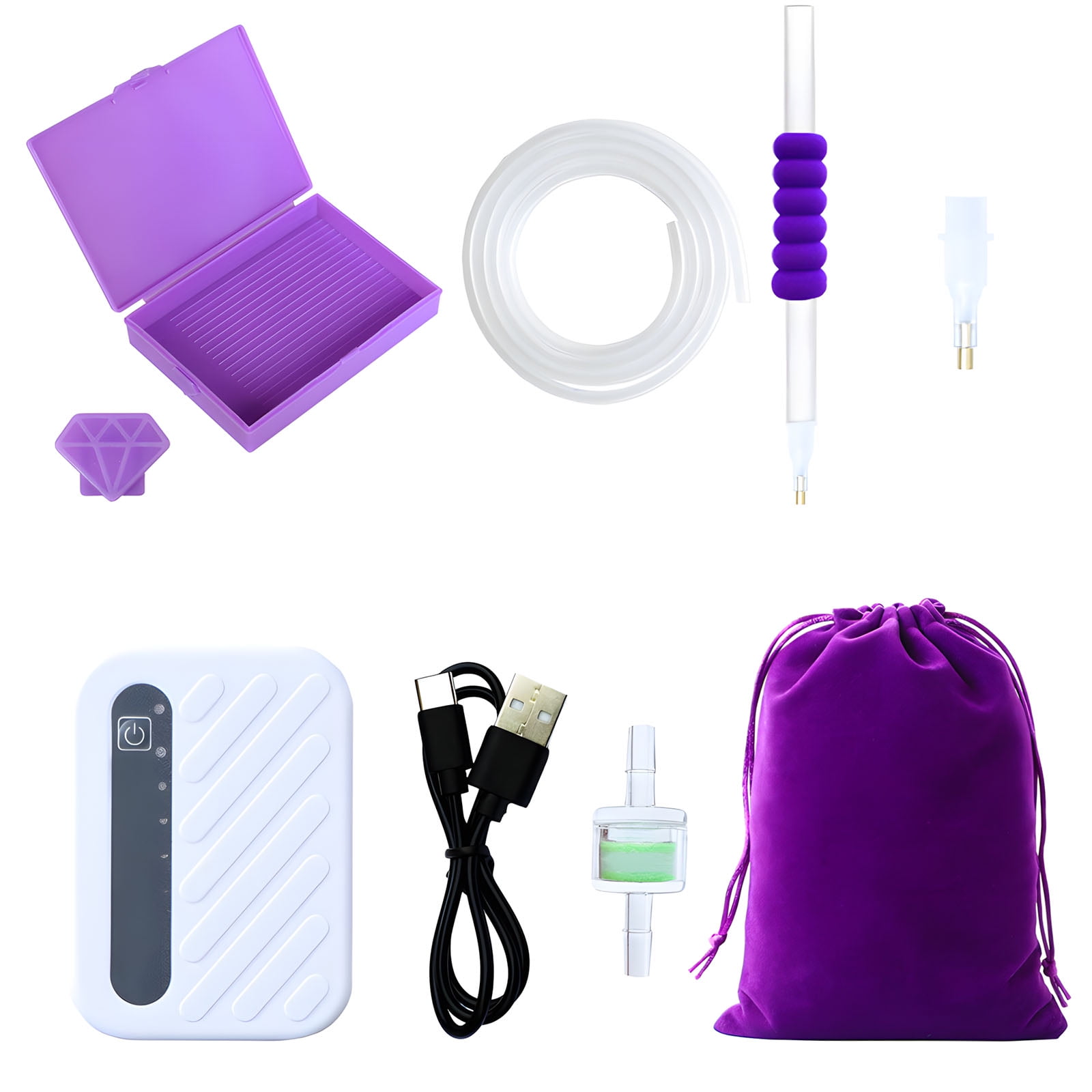 Crafting Rudiments Polystyrene Crystal Pen Set Transportable Plan For Jewelry Making And Home Art Undertakings