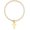 Gold Cross Necklace Style2, variant on Layered Necklaces for Women: 14K Gold/Silver Plating Plated Chunky Necklace Paperclip Cuban Rope Adjustable Choker T-Bar Toggle Clasp Chunky Necklace for Women Trendy Jewelry Gifts