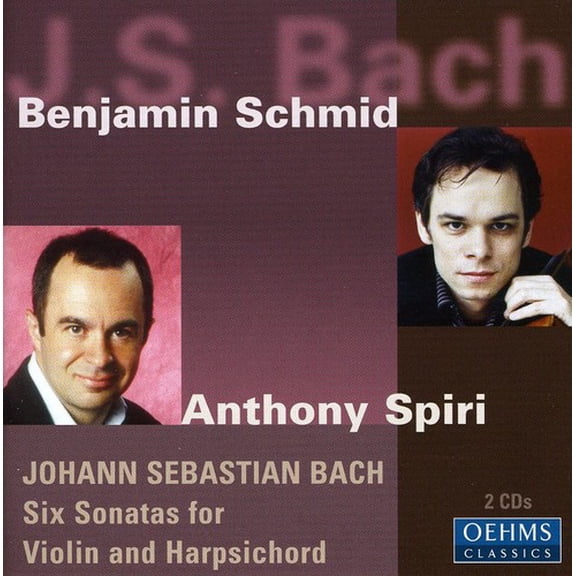 J.S. Bach - Six Sons for VN & HPD - Music & Performance - CD