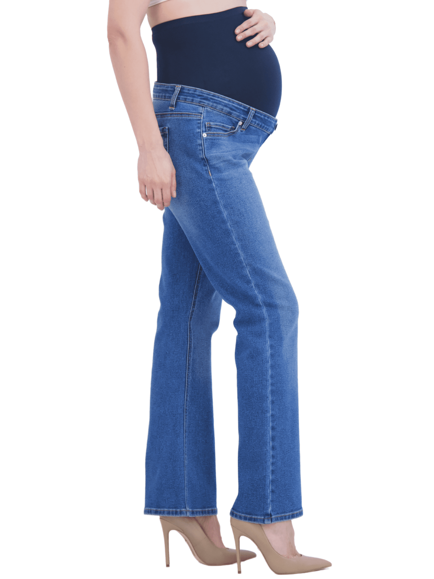 Time and Tru Maternity Bootcut Jean, Sizes S-XXL