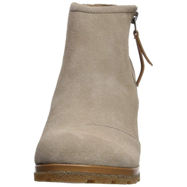 TOMS Women s Avery Ankle Boot Desert Taupe Suede Mix 10 Medium US