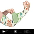 thumbnail image 3 of Goofa Racket and Tennis Ball Pattern UV Sun Protection Arm Sleeves, UPF 50 Sports Cooling Arm Compression Sleeves for Men Women Teenager, 3 of 8