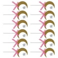 thumbnail image 3 of Cake Topper,12Pcs Cake Insert Golden Moon Star Cake Topper Party Decoration Remarkable Clarity, 3 of 5