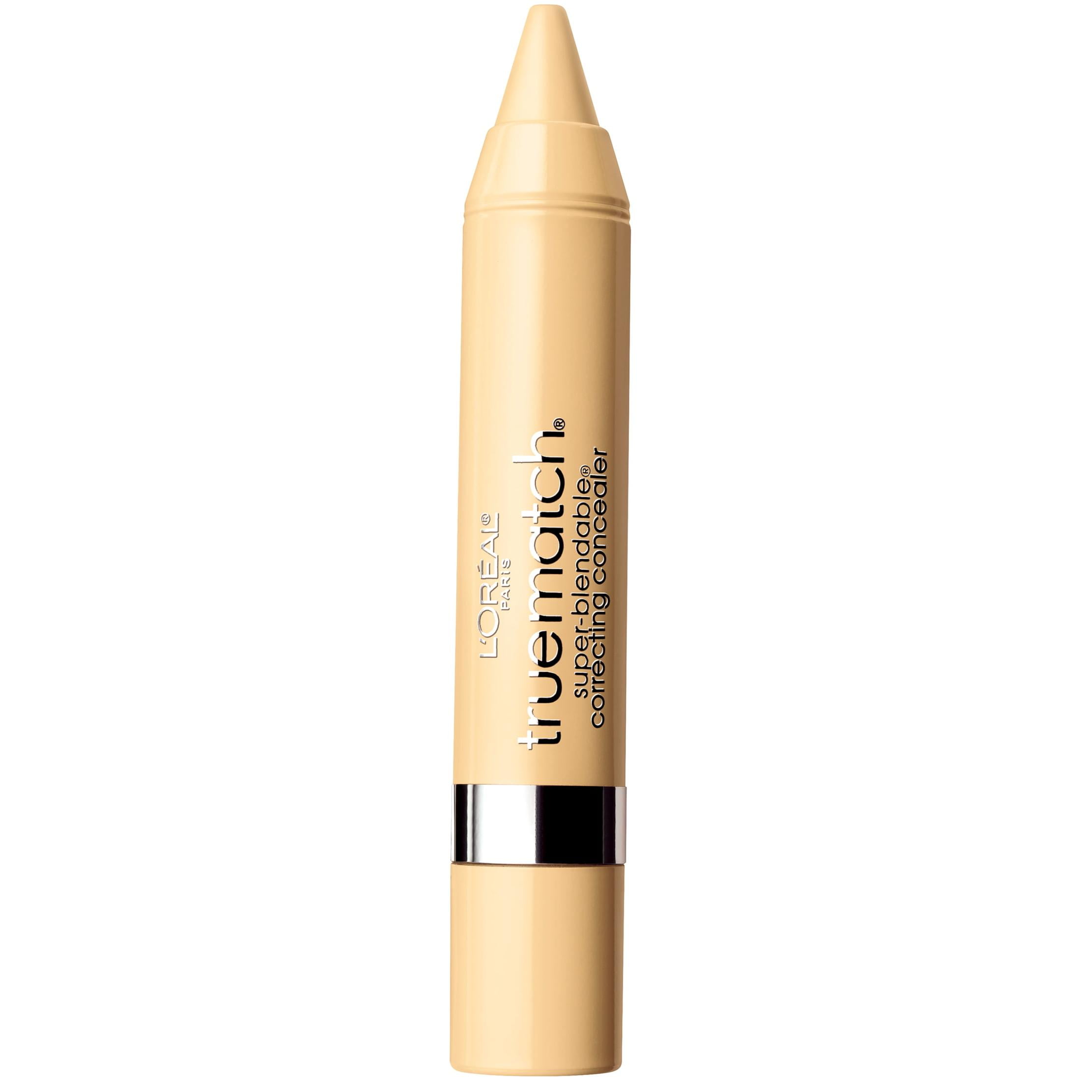 (2 pack) L'Oreal Paris True Match Correcting Crayon Concealer, Yellow, 0.1 fl oz
