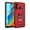 Red, variant on LAIQIEN Shockproof Protective Bumper Shell for P30/Lite Phone Cover with Kickstand