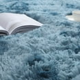 thumbnail image 5 of Ultra Soft Shaggy Rugs Fluffy Carpets, 16" x 24" Plush Area Rugs for Kids Boys Girls Room, Indoor Modern Durable Anti-Skid Shag Rug for Home Decor, Tie-Dyed, 5 of 8