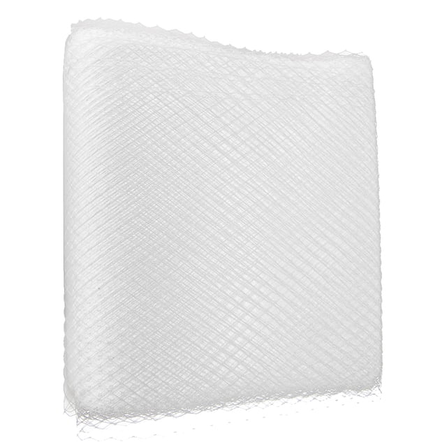 GUOOL 1 Yard 25cm Mesh Ribbon Sewing Craft Sewing Garment Making Wedding White
