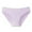 Purple, variant on Fnooota Underwear for Women, Briefs 100% Cotton Low Waist Panties Breathable Light Comfort Stretchy Black ,L