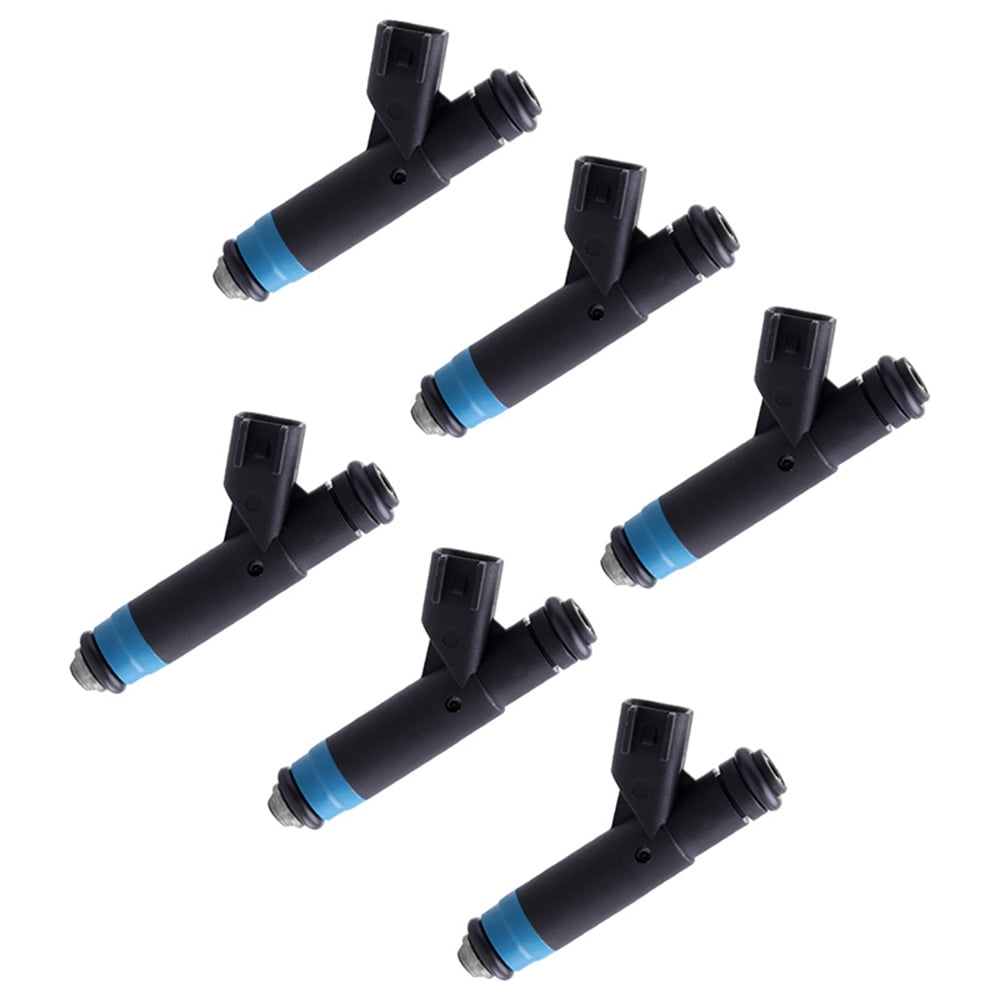 Fuel Injectors ECCPP 6pcs 4 Hole Fuel Injector Kits 04861238AC Fit for 2005 2006 2007 2008 for Chrysler Pacifica,2001 2002 2003 2004 2005 2006 2007 for Chrysler Town Country for Dodge Grand Caravan