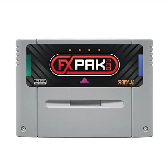 FXPAK Pro SD2 Rev X (EU/JP): Ultimate SNES Cartridge - 3000  Games, SA-1 & DSP Support
