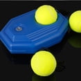 thumbnail image 4 of Tennis Rebound Trainer for Solo Practice, Tennis Trainer Rebounder Ball, Trainer Cemented Baseboard With Rope, Perfect Solo Tennis Trainer, Self-Study Tennis Rebound Player Training, Blue, 4 of 6