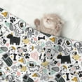 thumbnail image 2 of Rocae Puppy for Pet Blanket Dog Blanket Cat Blanket Soft Sleep for Small Medium Pet-Small, 2 of 8