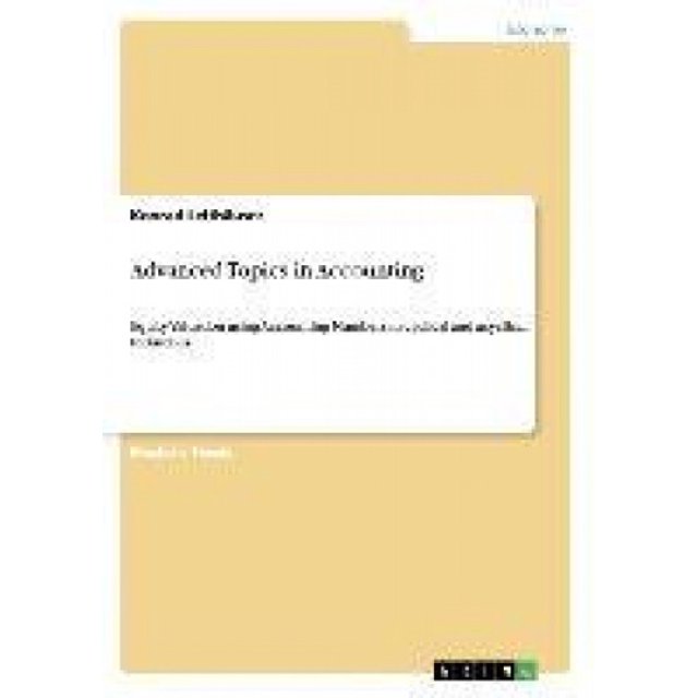 Advanced Topics in Accounting: Equity Valuation using Accounting Numbers in cyclical and acyclical Industries