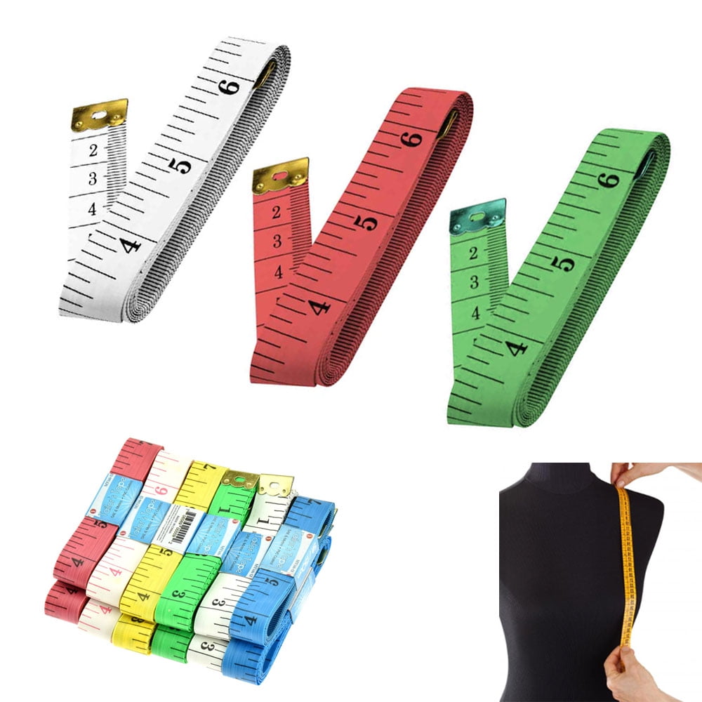 Body Measuring Ruler Sewing Cloth Tailor Tape Measure Soft Flat 60/" //150cm