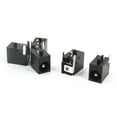 thumbnail image 1 of Unique Bargains 2.1mm x 5.5mm Female Connector 3 Terminal DC Power Jack Socket Black 5 Pcs, 1 of 1