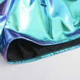 thumbnail image 6 of SILVERCELL Girls Metallic Dance Shorts for Athletic Sparkly Hot Pants for Girls 4-12 Years, 6 of 8