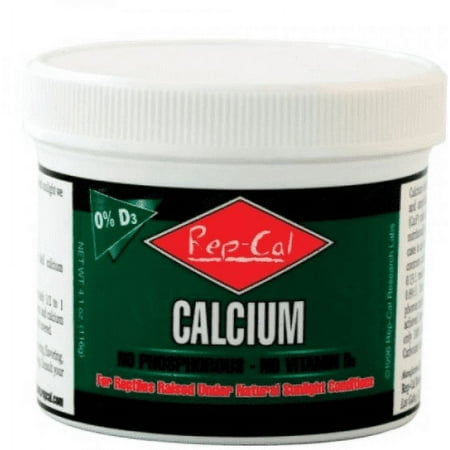Rep Cal Phosphorus Free Calcium without Vitamin D3 - Ultrafine Powder - 3.3 oz