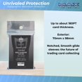 thumbnail image 4 of Fundas para cartas Max Protection de máxima protección, con muesca, libres de ácido, 100 unidades, 4 of 7