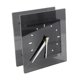 thumbnail image 4 of Reloj de mesa silencioso, único, moderno, elegante, minimalista y compacto para la decoración del hogar. Negro claro, 4 of 9