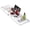 White, variant on Bathtub Tray Caddy,Premium Bamboo Expandable Bath Tub Trays Table, Foldable Bathroom Accessories,Great House Warming, Anniversary and Birthday Gifts