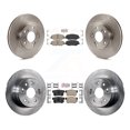 thumbnail image 1 of Transit Auto Front Rear Ceramic Pads and Disc Brake Rotors Kit for Car 2002-2004 Honda CR-V K8A-103586, 1 of 11