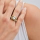thumbnail image 4 of Anillos de Mujer de Compromiso y Promesa, LuckyLy Acero Inoxidable Baño Oro 18k o Color Plata y Zirconia Cúbica – Joyería ideal como Regalos para Mujer Cumpleaños y Regalos para Mamá Navidad, dorado 8, 4 of 8