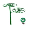 thumbnail image 3 of Colaxi Plant Stakes Garden Stakes Grid Plant Supports Peony Support Cage Flower Support for Climbing Plant Peonies Garden Patio 2 Tier with Wire, 3 of 9