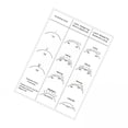 thumbnail image 1 of 2xLashes Ejercicio De Entrenamiento Extensión Libro De Ejercicios Tabla De Entrenamiento De Pestañas, 1 of 8