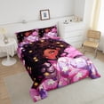 thumbnail image 3 of YST Afro-American Girl Down Comforter Set, Melanin Princess, King, 3 of 6