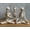Set of 3, variant on Set 3 Yoga Skeletons Statue Bone Stretchers Halloween Yoga Skull Figurines Meditation Table Collectible Home Decoration Ornament
