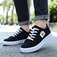 thumbnail image 4 of Denim Sneakers Women, Women's Casual Denim Sneakers Classic Frayed Edge Lace Up Canvas Shoes, Fashion Low Top Comfortable Walking Flats, Lightweight Outdoor Breathable Tennis Board Shoes, Black 5, 4 of 4