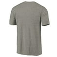 thumbnail image 3 of Men's Gray Heather Northwestern Wildcats Left Chest Distressed Logo Tri-Blend T-Shirt, 3 of 3