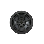 KICKER 48ESC65 - 6.5 inch Coaxial, 230 Watts Peak, 2-Way Car Speakers, Black Grilles, Poly-Blend Cone, 13mm Tweeter, Zero Tweeter Protrusion