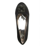 Badgley Mischka Girls Medium Heel Dress Pump Shoes (Little Kids/Big Kids)