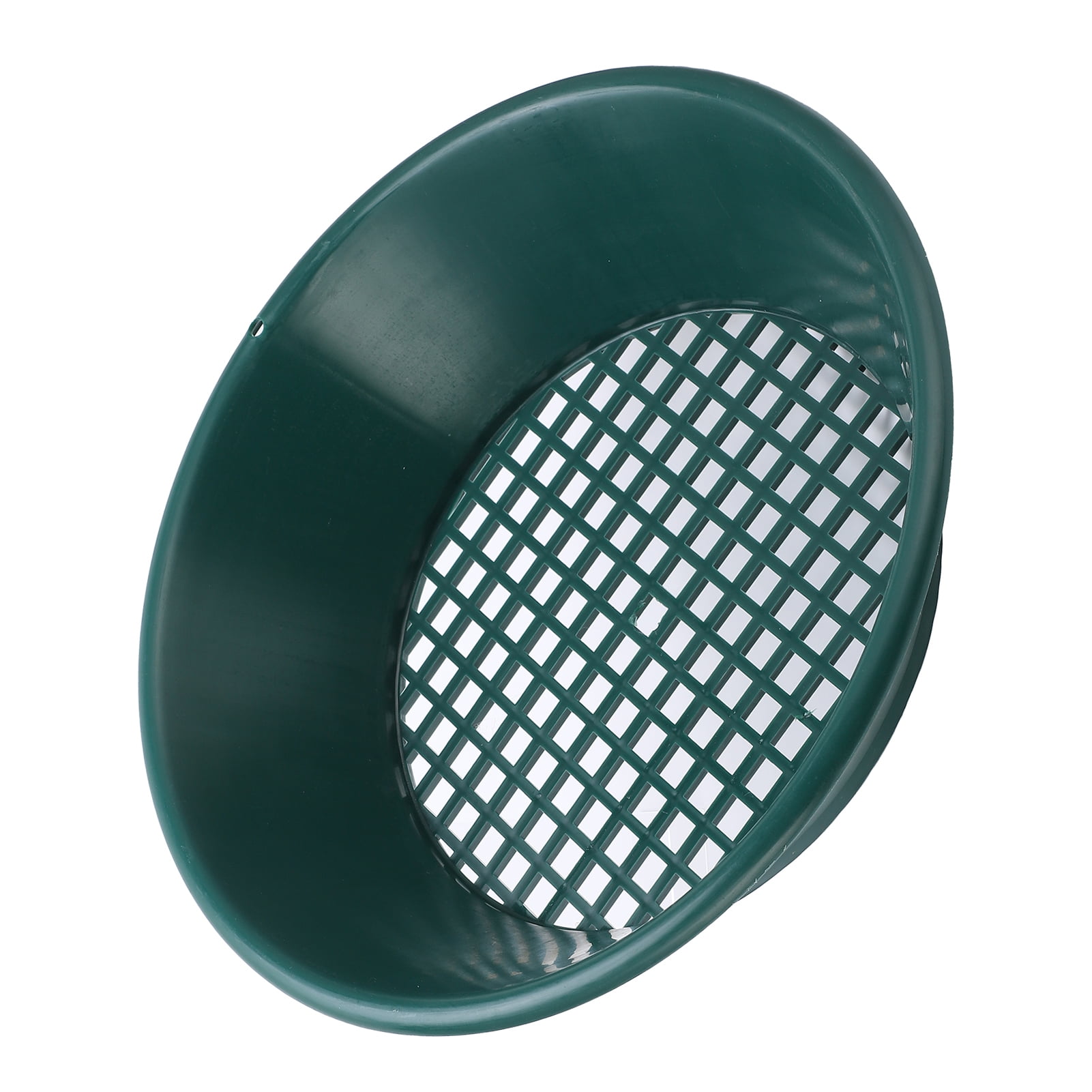 Henmomu Gold Sieve Tray,Gold Panning Tray,350mm Gold Pan Screen Sifting Tray Manual Gold Washing