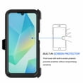 thumbnail image 5 of Samsung Galaxy A16 5G Case with 360°Rotating Holster, Njjex Military-Grade Drop Protection, Built-in Tempered Glass Screen Protector & Kickstand Heavy Duty Shockproof Rugged Cover-Black, 5 of 7