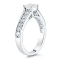 thumbnail image 3 of Pompeii 1ct Princess Cut Diamond Engagement Ring 14K White Gold (G/H,I1-I2), 3 of 3